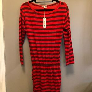 Sundry Striped Dress NWT